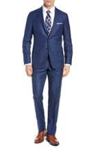 Men's Hickey Freeman Classic Fit Windowpane Wool & Cashmere Suit