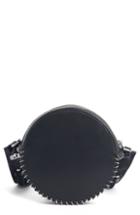 Paco Rabanne Calfskin Leather Circle Crossbody Bag -