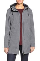 Women's Ilse Jacobsen Hooded Raincoat - Grey