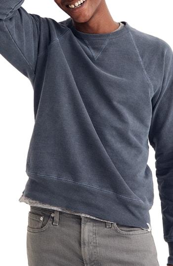 Men's Madewell Crewneck Sweatshirt - Blue