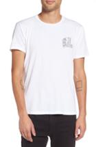 Men's Obey Midnight Angels T-shirt, Size - White