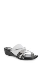 Women's Tuscany Addilyn Wedge Slide Sandal N - Metallic