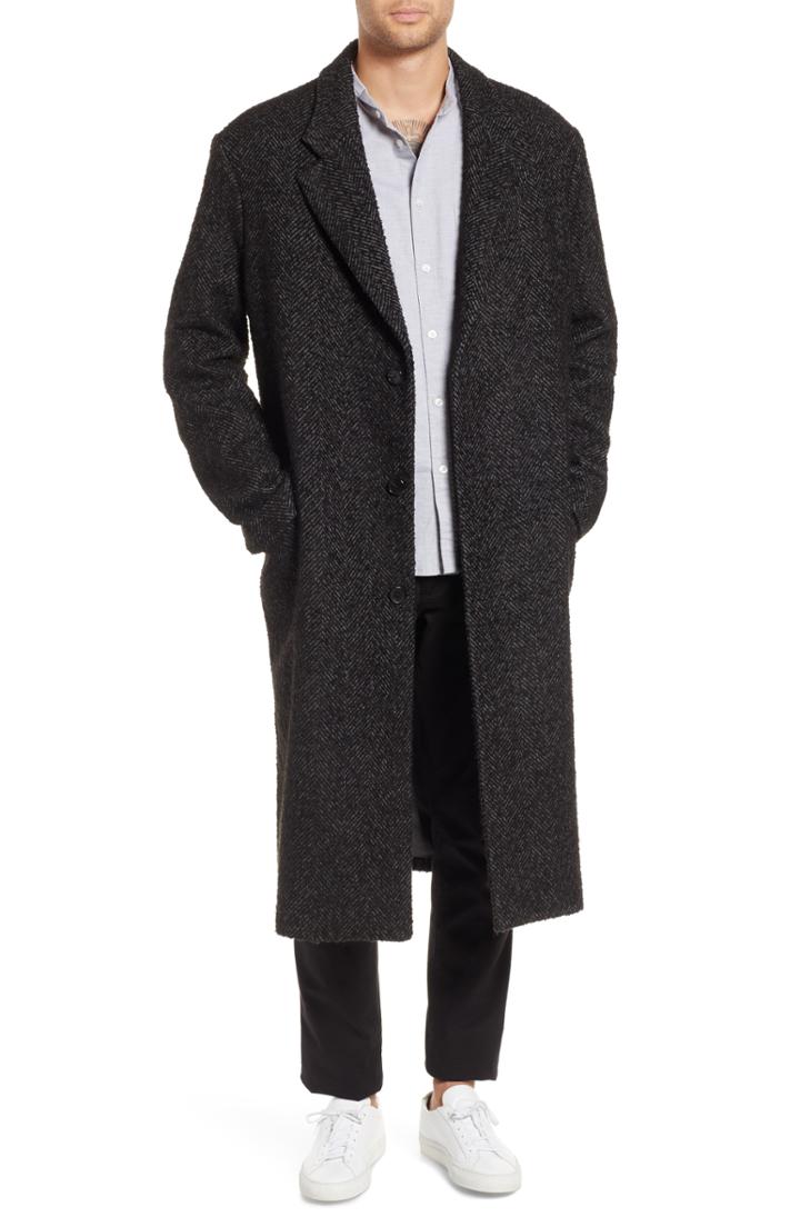 Men's Hope Area Oversize Coat Us / 46 Eu - Black