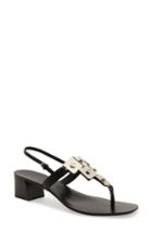 Women's Tory Burch Thompson Sandal M - Black