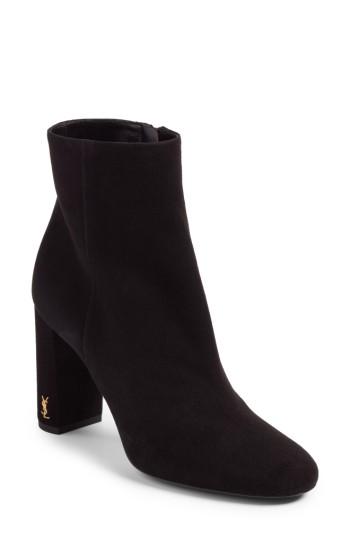 Women's Saint Laurent Loulou Bootie .5us / 34.5eu - Black