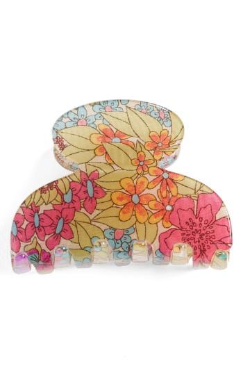 France Luxe 'small Couture' Jaw Clip, Size - Pink