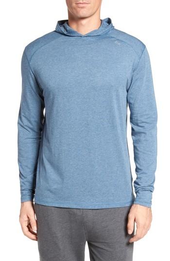 Men's Tasc Performance Carrollton Regular Fit Pullover Hoodie, Size - Blue