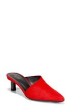 Women's Via Spiga Freya Asymmetrical Mule M - Red