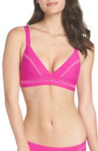 Women's Pilyq Stitched Elle Halter Bikini Top - Pink