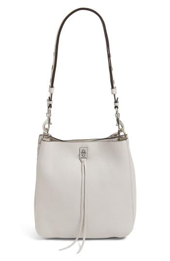 Rebecca Minkoff Darren Deerskin Leather Shoulder Bag - Ivory