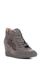 Women's Geox Carum Wedge Sneaker Us / 35eu - Grey