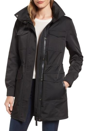 Women's Mackage Utility Anorak, Size - Black