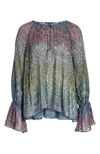 Women's Ella Moss Kaleidoscope Prism Top - Blue