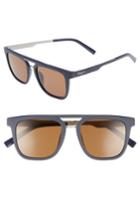 Men's Salvatore Ferragamo 53mm Sunglasses - Matte Black