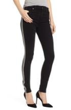 Women's 7 For All Mankind Caviar Beaded Side High Waist Skinny Jeans