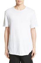 Men's Rag & Bone Hartley Cotton & Linen T-shirt - White