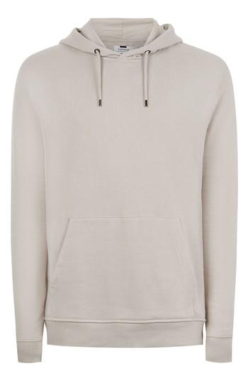Men's Topman Classic Hoodie - Beige