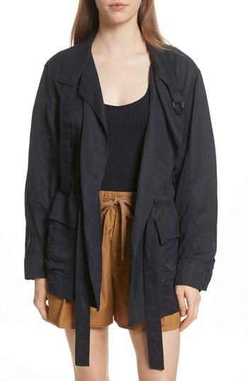 Women's Vince Drapey Jacket - Blue