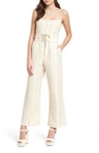 Women's Astr The Label Juno Jumpsuit - Beige