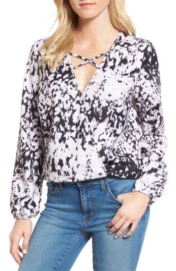 Women's Thieves Like Us Crisscross Top, Size - White