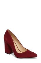 Women's Vince Camuto Talise Pointy Toe Pump .5 M - Red