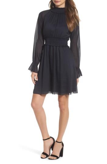 Women's Chelsea28 Smocked Long Sleeve Dress