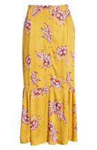 Women's Somedays Lovin Searing Soul Midi Skirt - Yellow