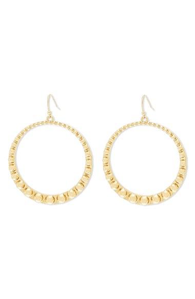 Women's Steve Madden Studded Hoop Earrings