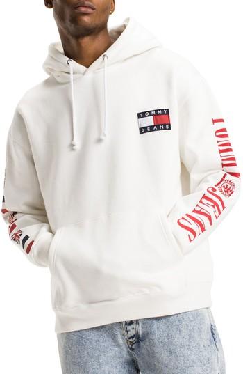 Men's Tommy Hilfiger Flag Hoodie - Blue