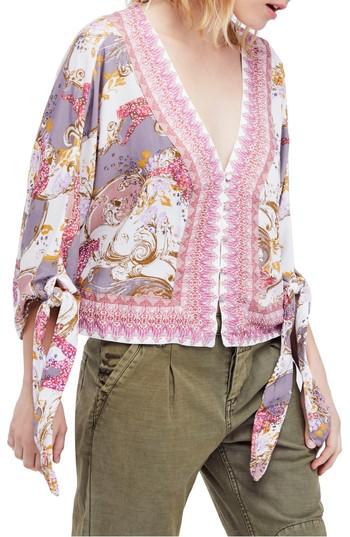 Women's Free People Catch Me If You Can Top - Purple