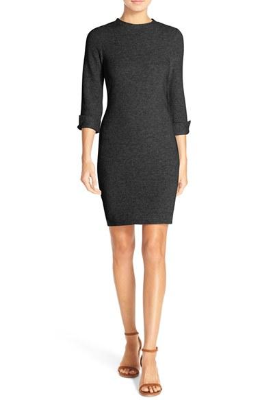 Women's French Connection 'summer Sudan' Knit Sheath Dress - Black