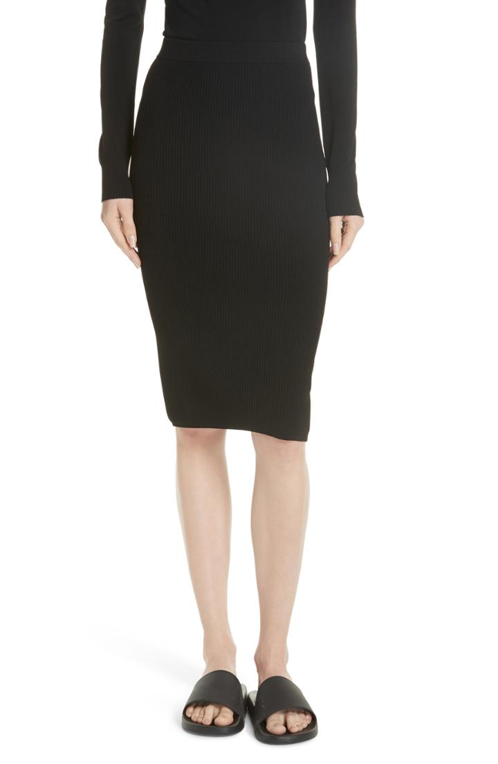 Women's Vince Rib Knit Skirt
