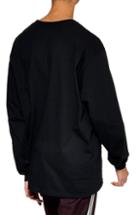 Men's Topman Lost Graphic Long Sleeve T-shirt - Black