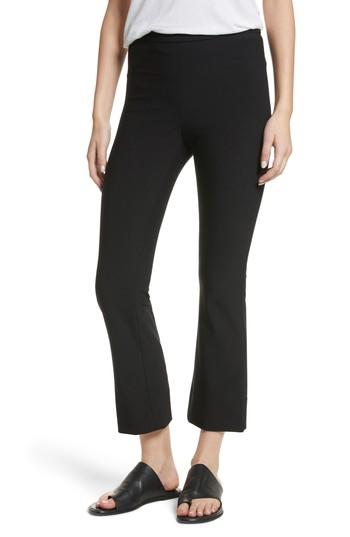 Women's Vince Crop Flare Leggings - Black