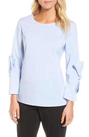 Women's Emerson Rose Bow Sleeve Top - Blue