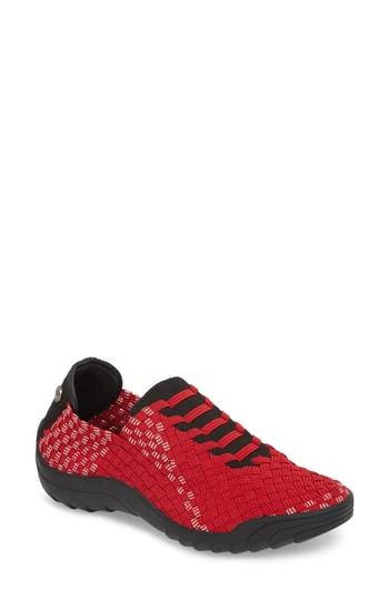 Women's Bernie Mev. Rigged Vivaldi Slip-on Sneaker Us / 38eu - Red