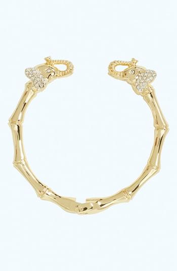 Women's Lilly Pulitzer Glam Elephant Cuff Bracelet
