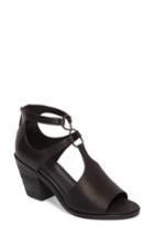 Women's Eileen Fisher Lou Block Heel Sandal M - Black