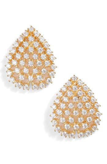 Women's Nordstrom Pave Teardrop Stud Earrings