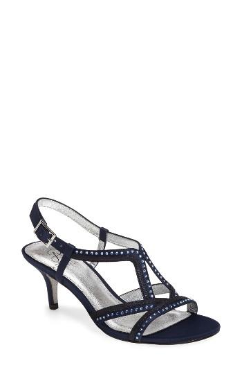 Women's Adrianna Papell Agatha Sandal .5 M - Blue