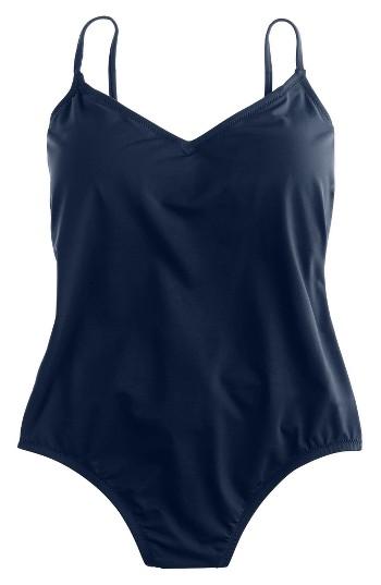 Women's J.crew Ballet One-piece Swimsuit - Blue