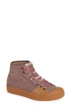 Women's Fly London Femp High Top Sneaker .5-6us / 36eu - Red