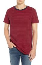 Men's Scotch & Soda Stripe T-shirt - Red