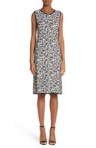 Women's Max Mara Park Floral Jacquard Dress - Black