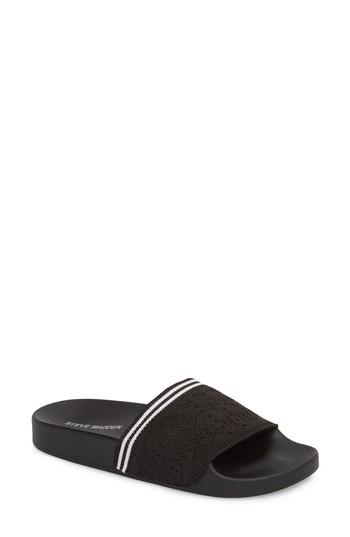 Women's Steve Madden Vibe Sock Knit Slide Sandal