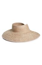 Women's San Diego Hat Packable Woven Visor - Brown