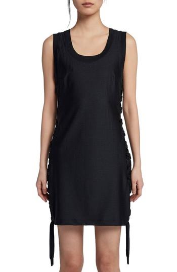 Women's Nike Nikelab X Rt Jersey & Mesh Dress - Black
