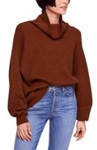 Women's Free People Softly Structured Knit Tunic - Orange
