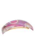 France Luxe 'volume' Rectangle Barrette, Size - Pink
