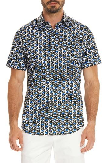 Men's Robert Graham Tames Classic Fit Sport Shirt - Green
